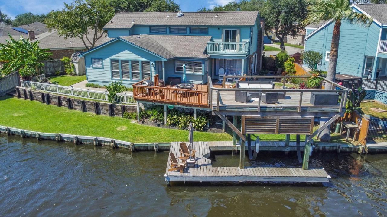 Beauty On The Water! Lake House Near The Beaches! Galveston Exterior foto